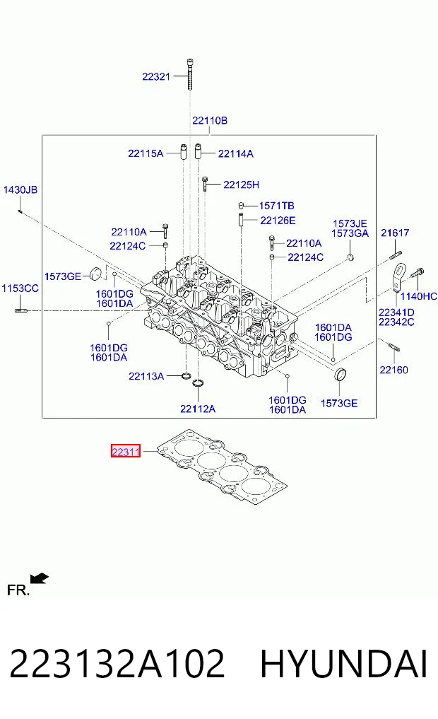Прокладка ГБЦ KAP KM0400943MT цена, от 14.92 USD