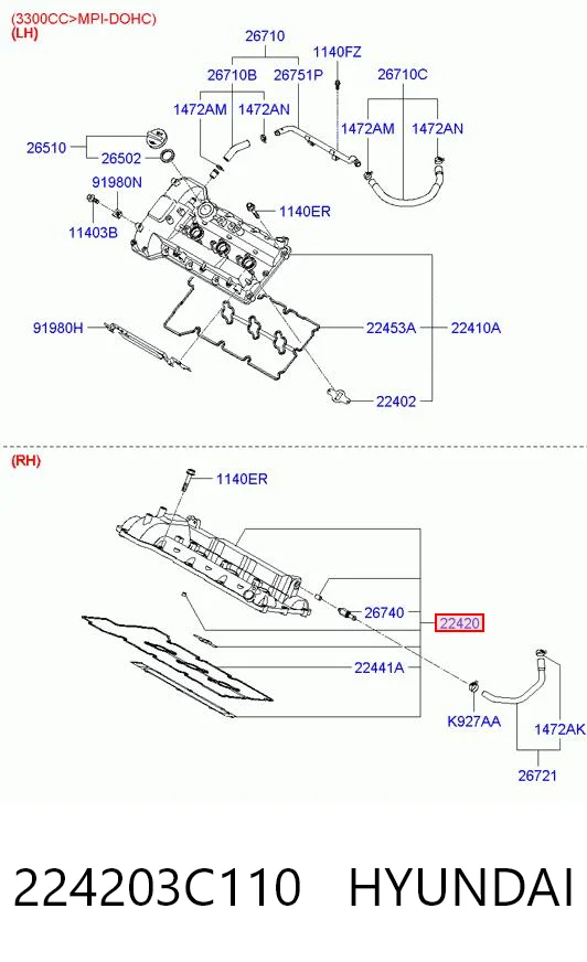 224203C110 Hyundai/Kia 