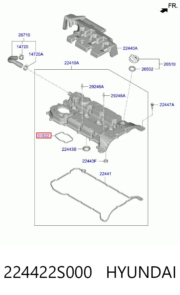 224422S000 Hyundai/Kia 