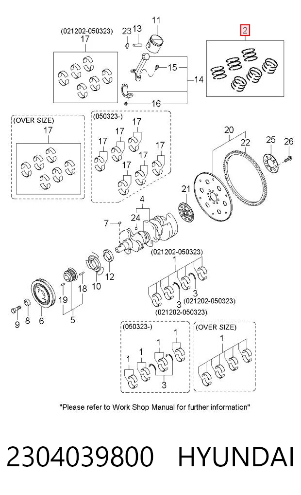 2304039800 Hyundai/Kia 