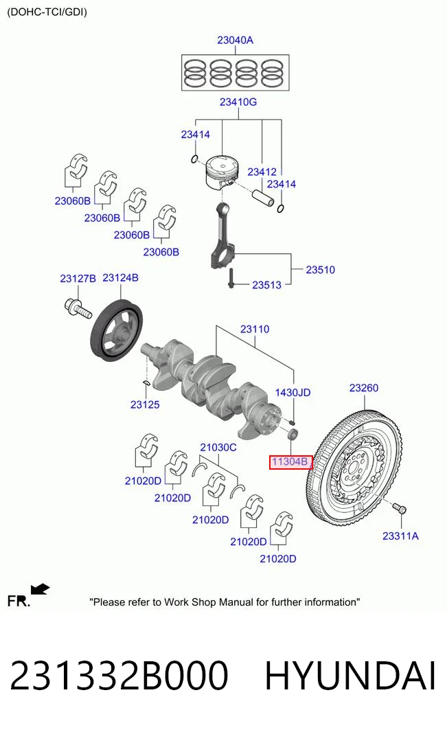 231332B000 Hyundai/Kia 