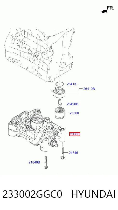 233002GGC0 Hyundai/Kia Балансировочный вал