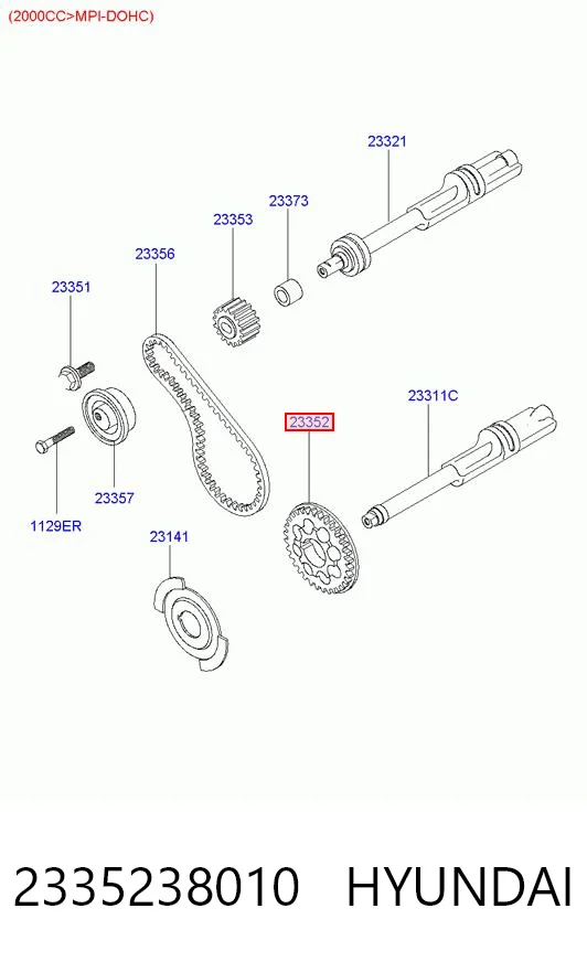 2335238010 Hyundai/Kia 