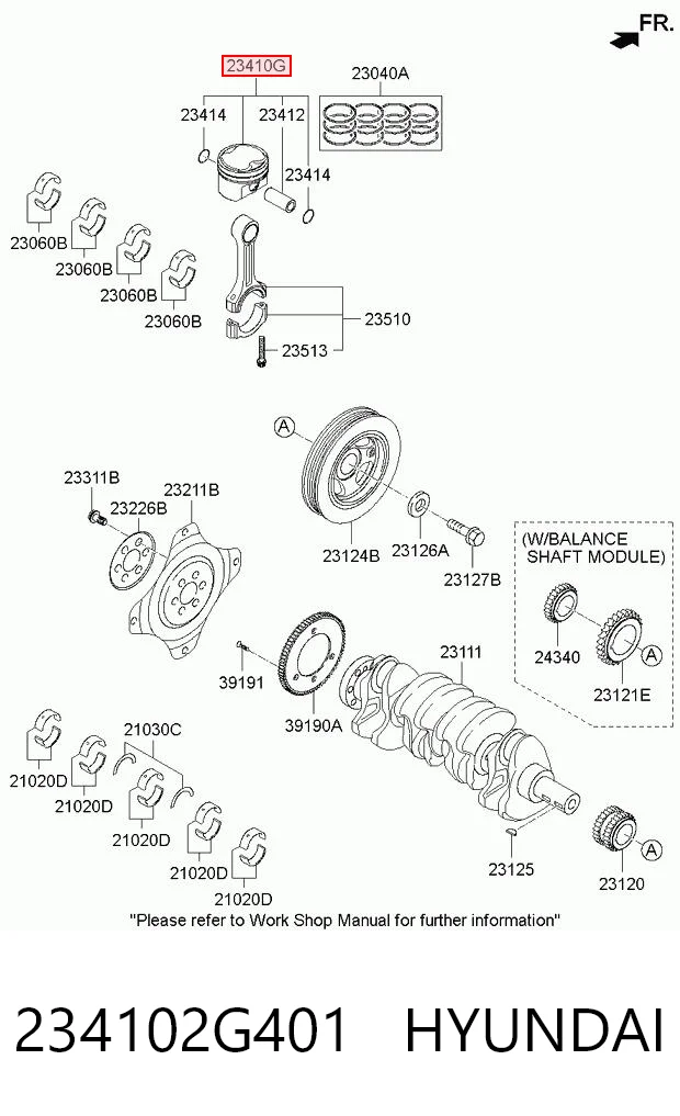 234102G401 Hyundai/Kia 