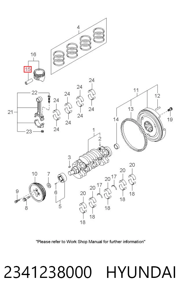 2341238000 Hyundai/Kia