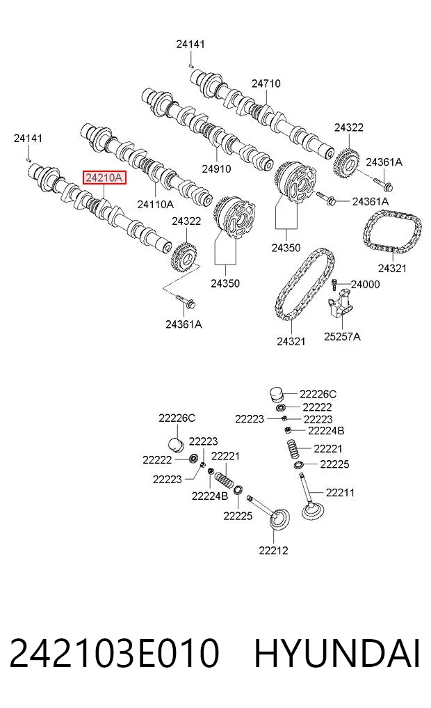 242103E010 Hyundai/Kia 