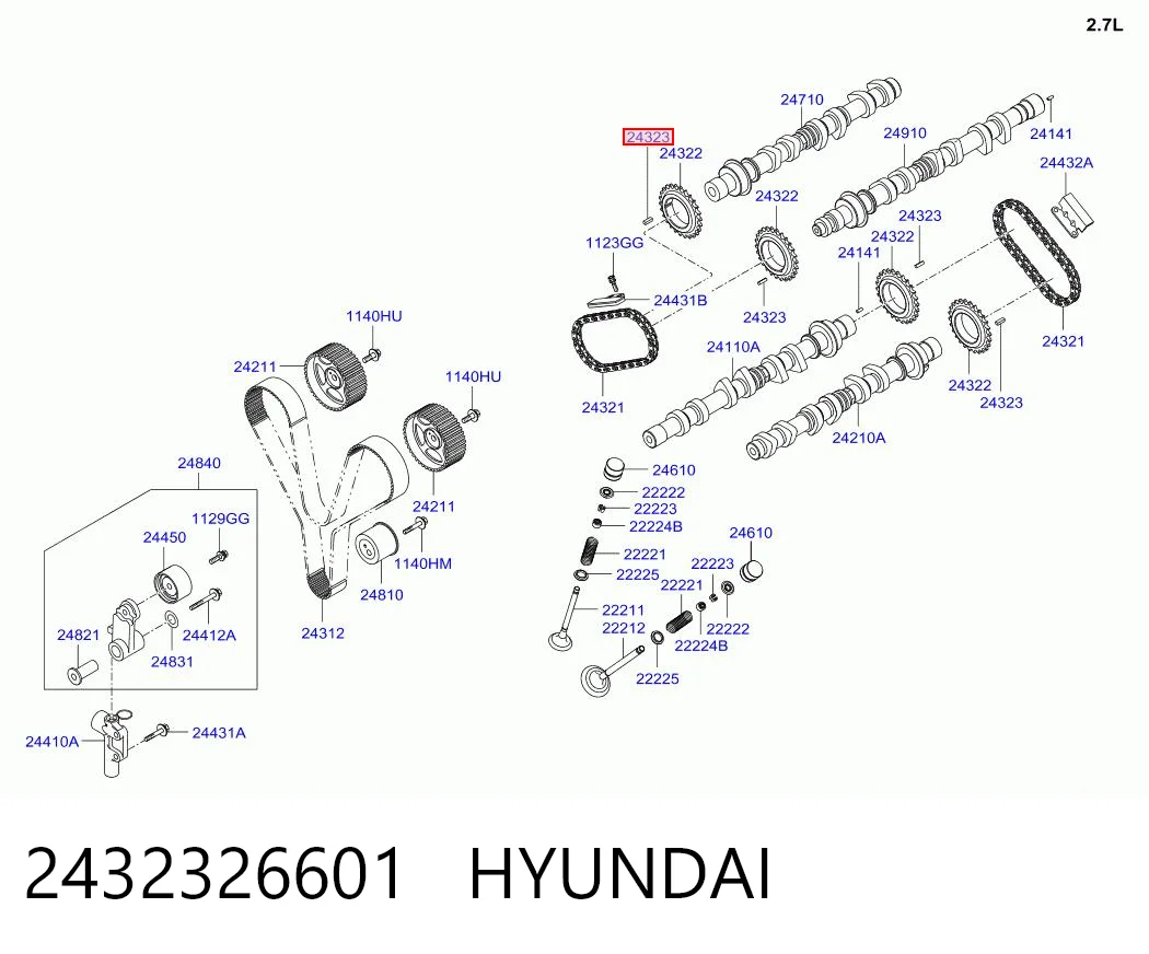 2432326601 Hyundai/Kia 