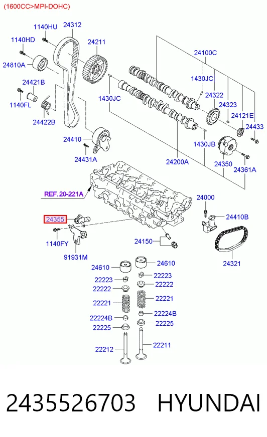 Купить 30906232 AND Клапан регулировки давления масла
