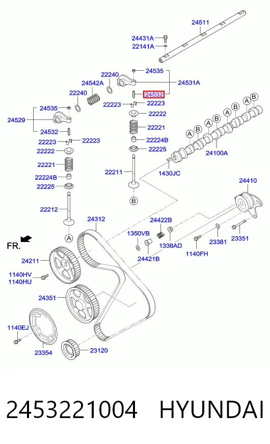 2453221004 Hyundai/Kia 
