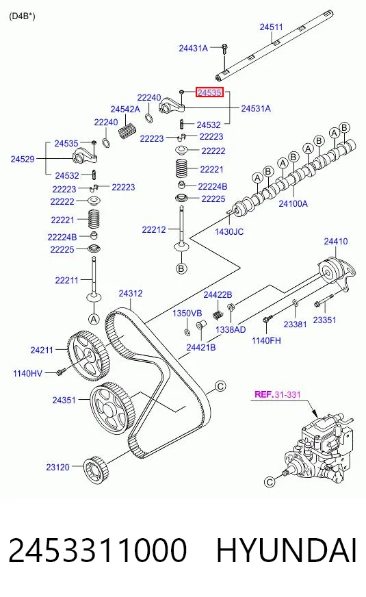 2453311000 Hyundai/Kia 