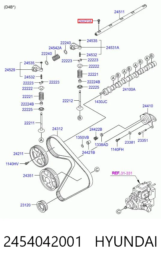2454042001 Hyundai/Kia 