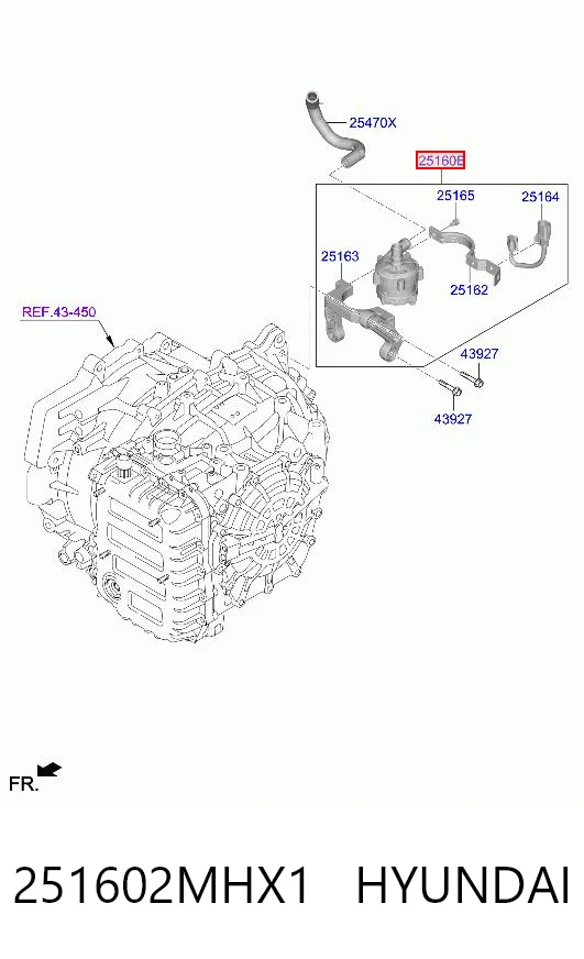251602MHX1 Hyundai/Kia 