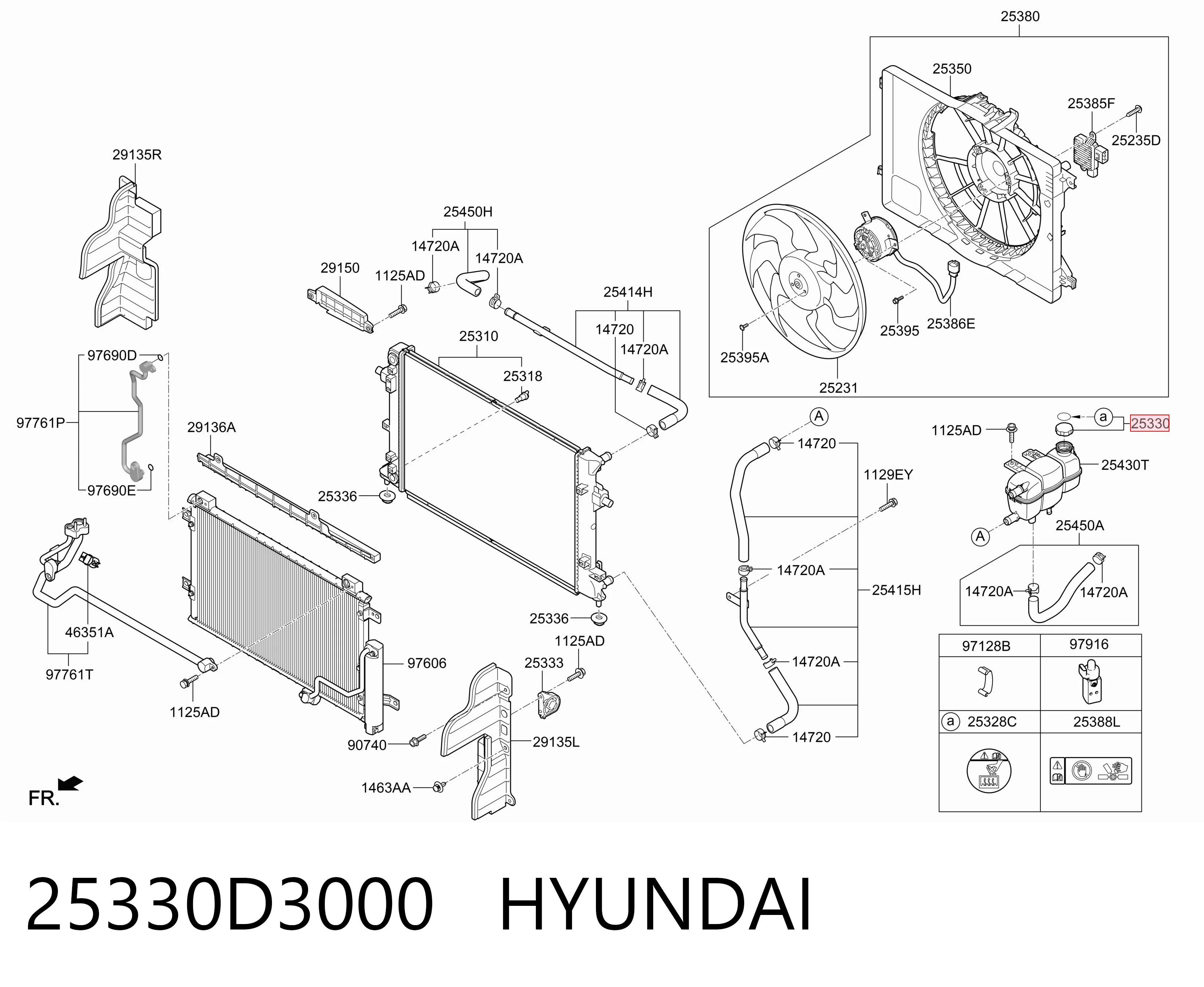Крышка бачка на Hyundai Elantra VI AD