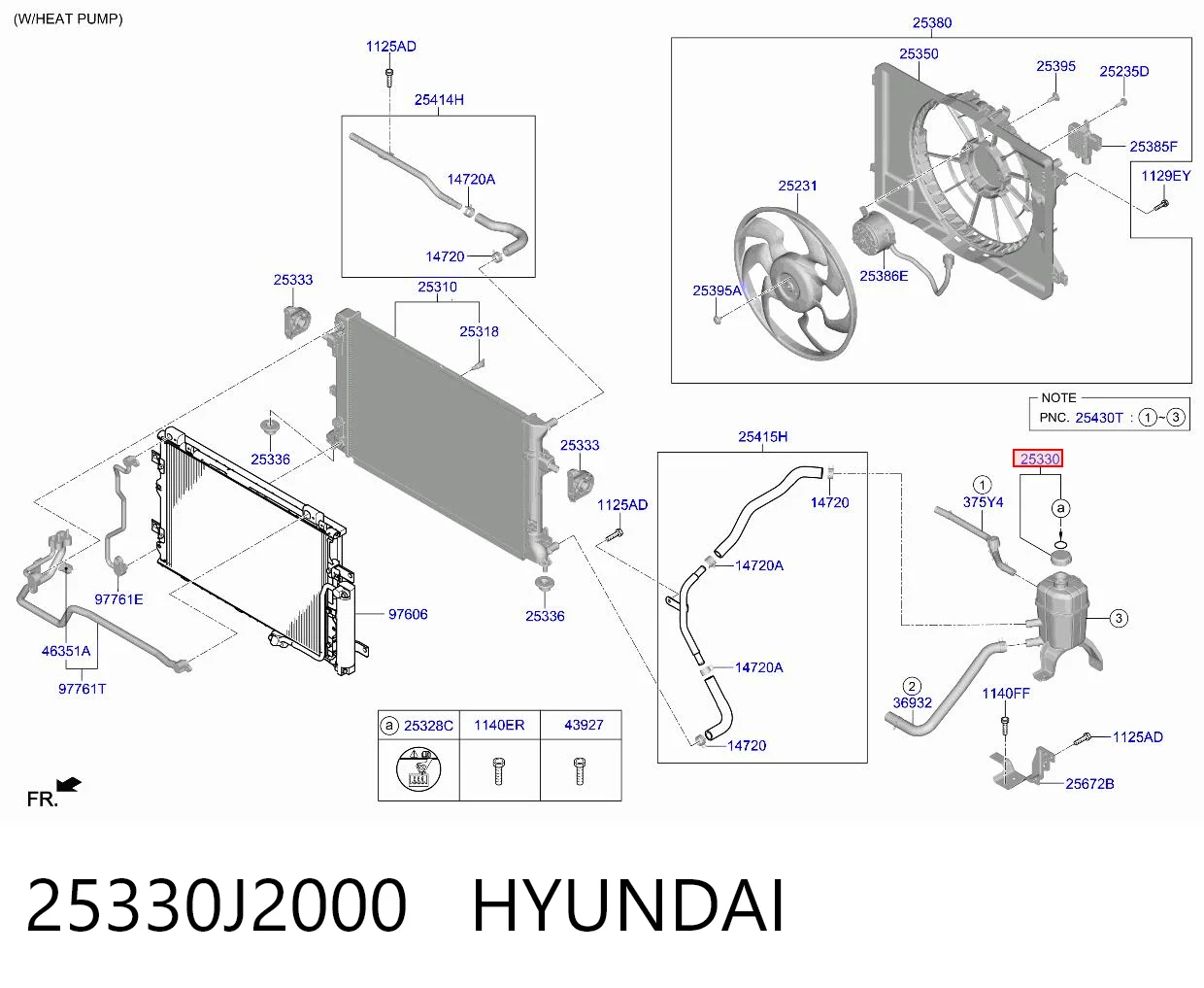 25330J2000 Hyundai/Kia 