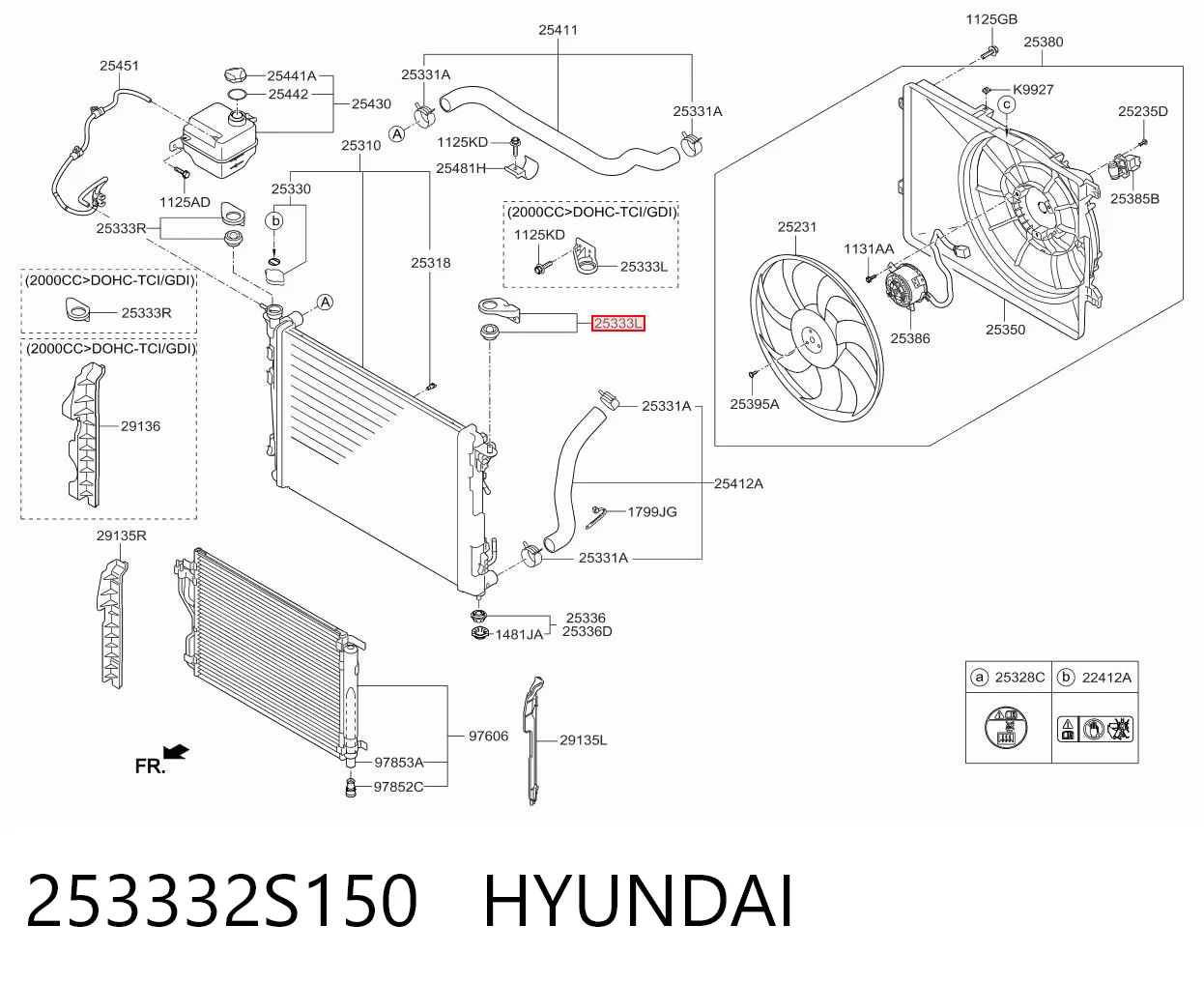 253332S150 Hyundai/Kia 
