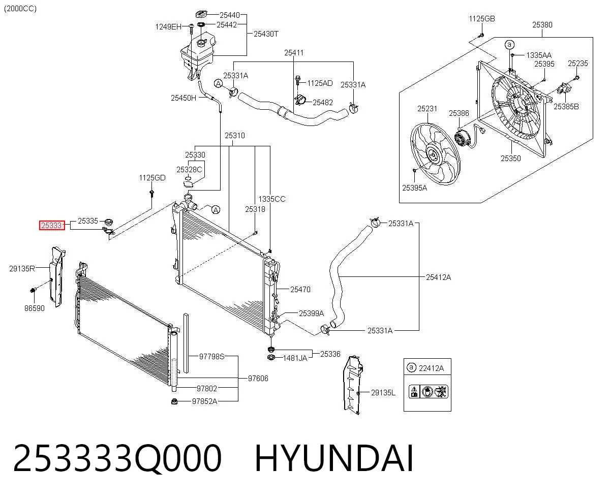 253333Q000 Hyundai/Kia 