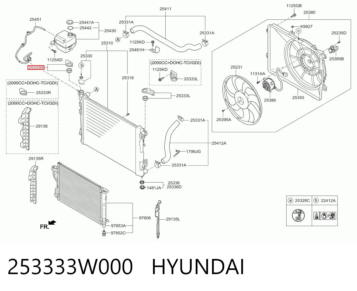 253333W000 Hyundai/Kia 