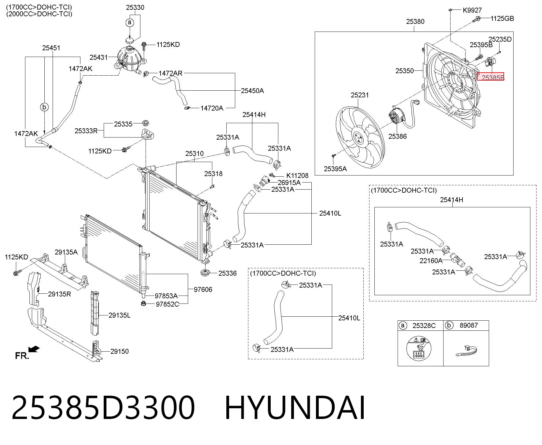 25385D3300 Hyundai/Kia 