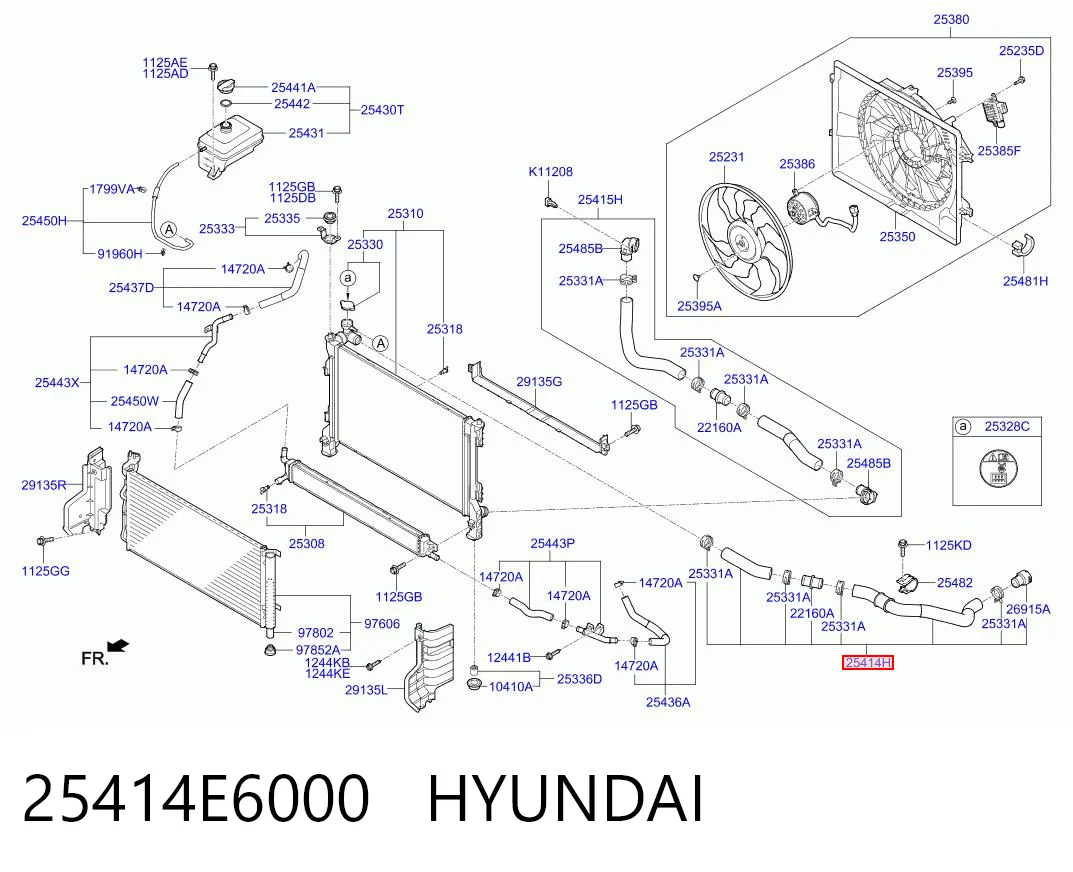 25414E6000 Hyundai/Kia 
