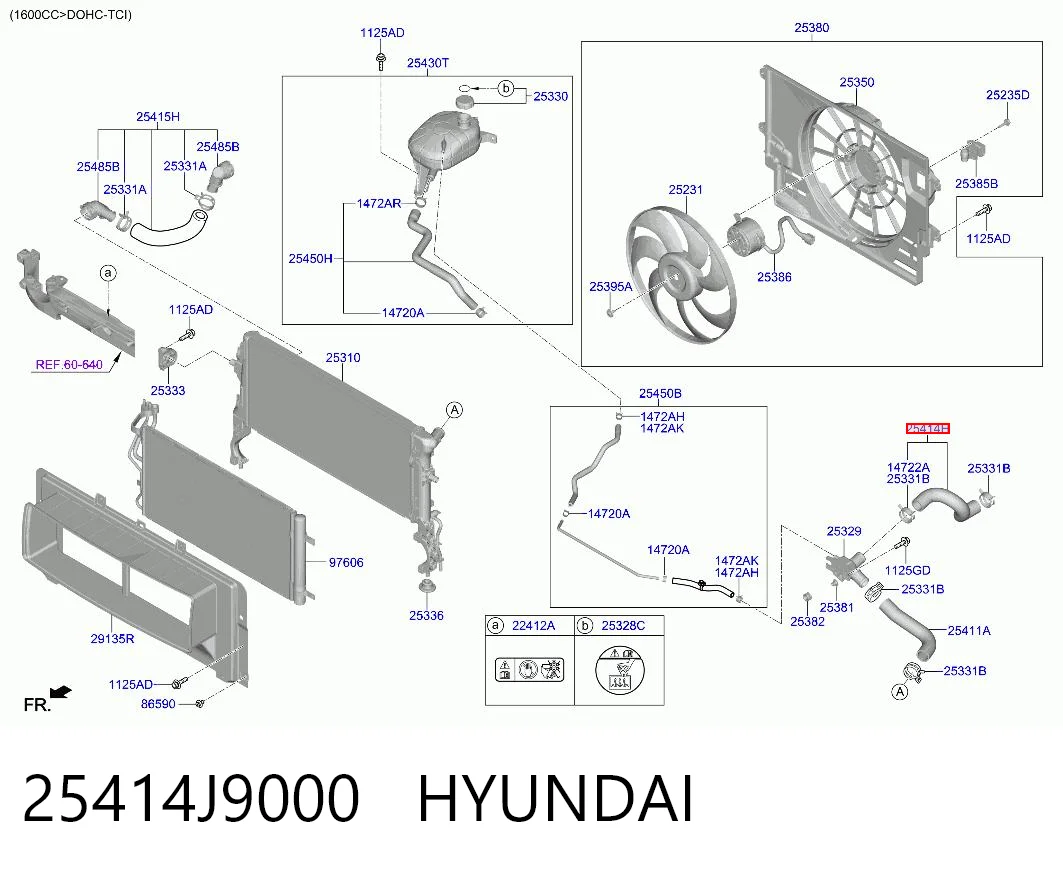 25414J9000 Hyundai/Kia 