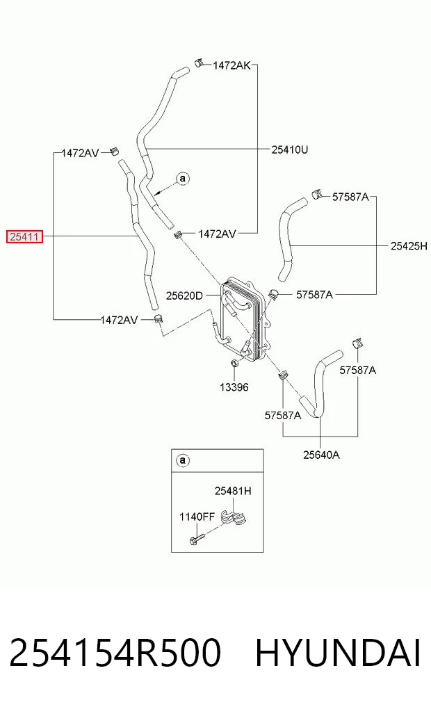 254154R500 Hyundai/Kia 