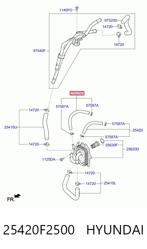 25420F2500 Hyundai/Kia 