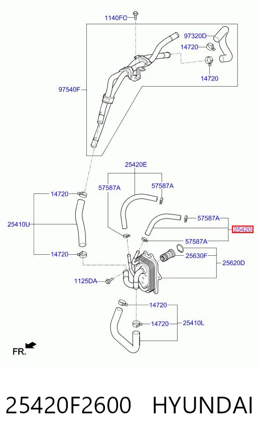 25420F2600 Hyundai/Kia 