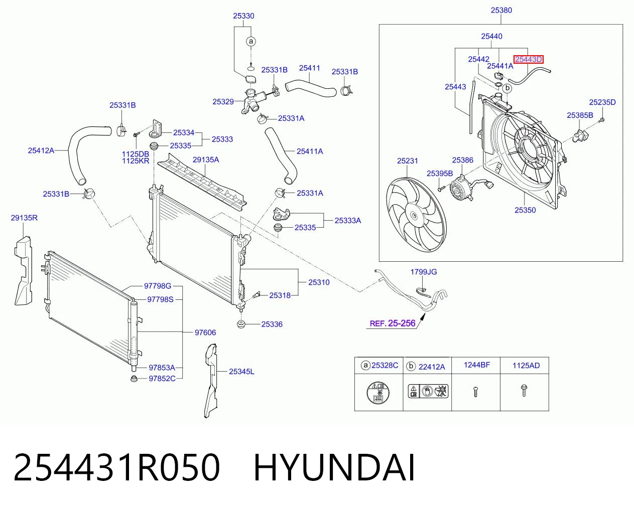 254431R050 Hyundai/Kia 