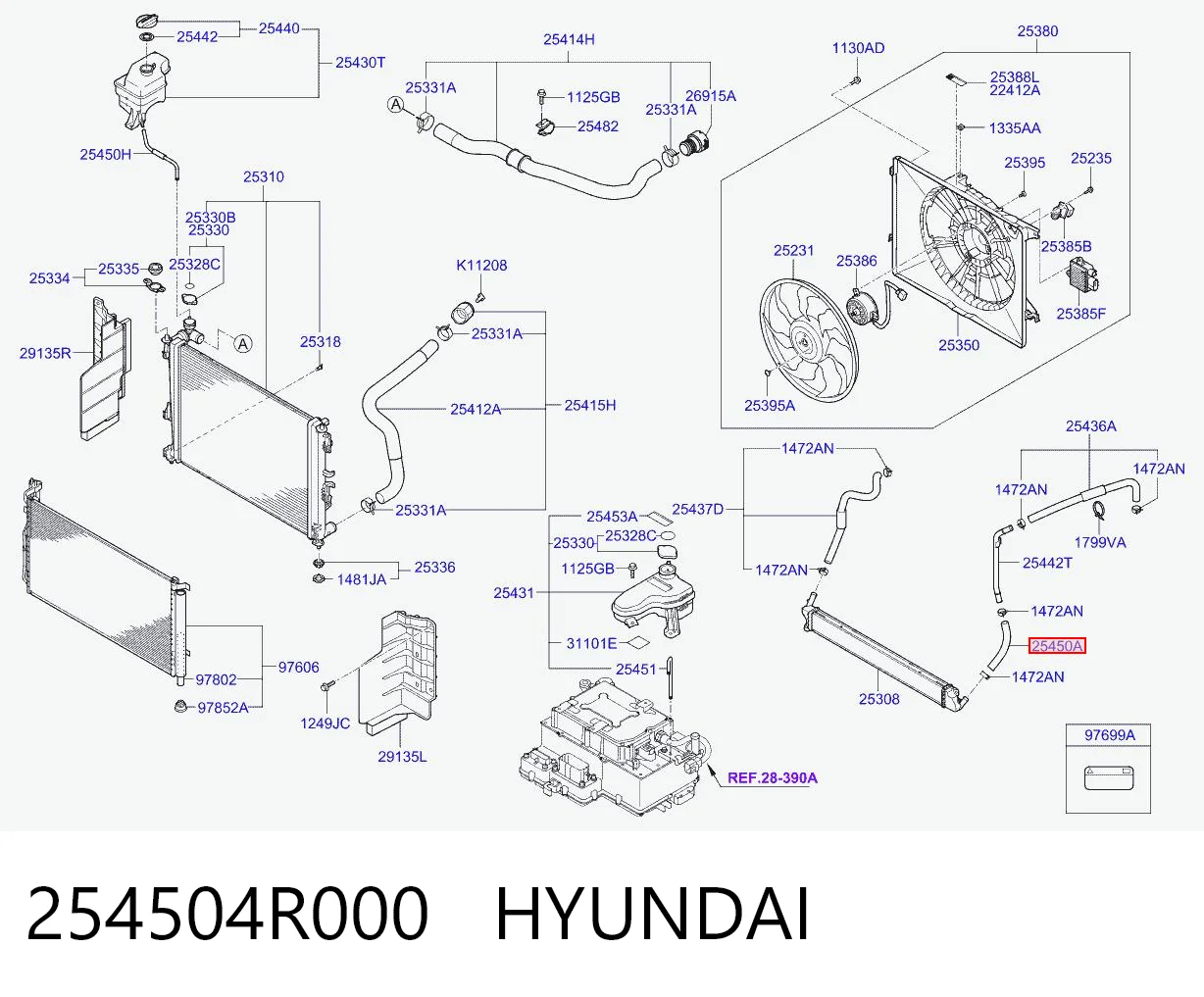 254504R000 Hyundai/Kia 