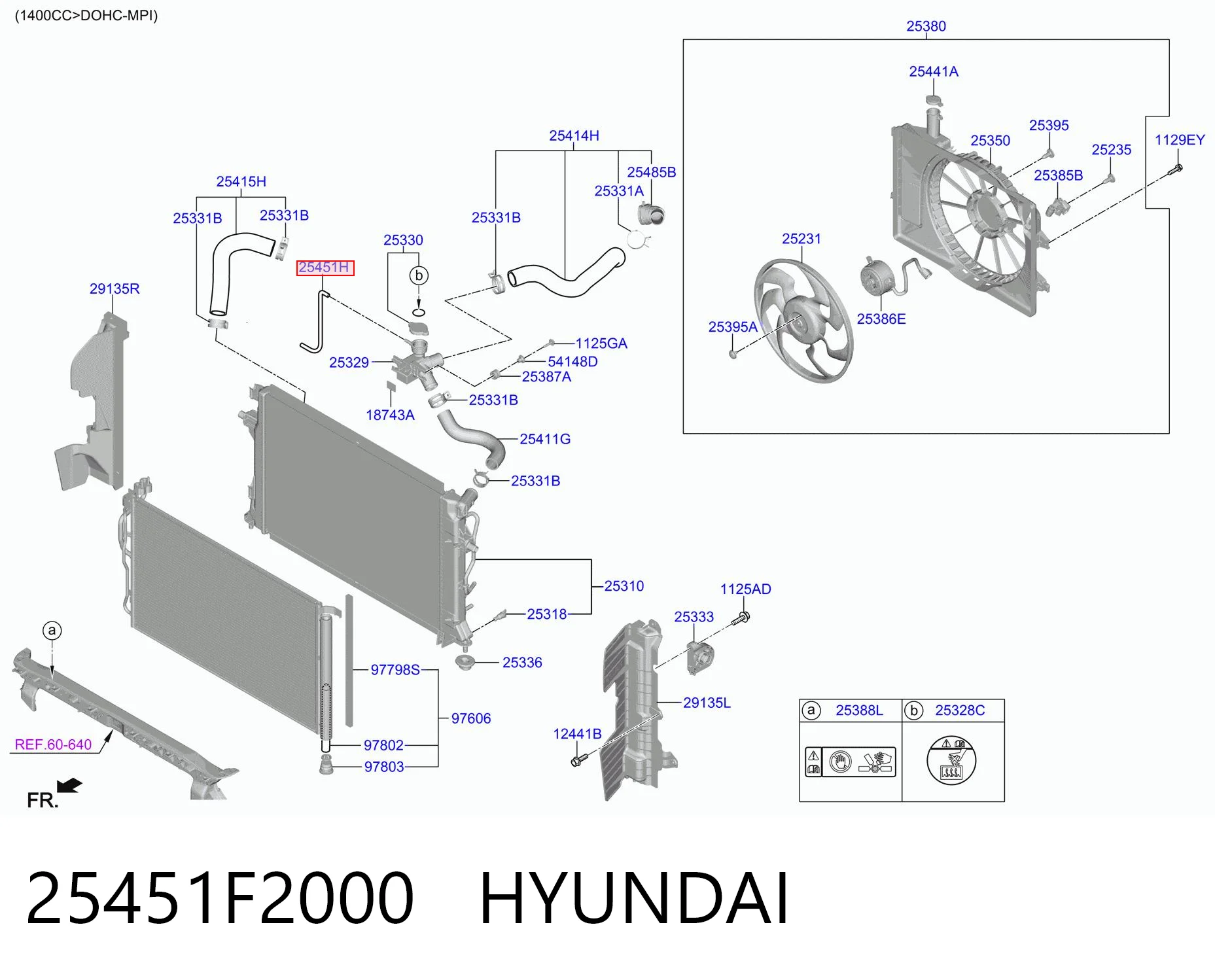 25451F2000 Hyundai/Kia 