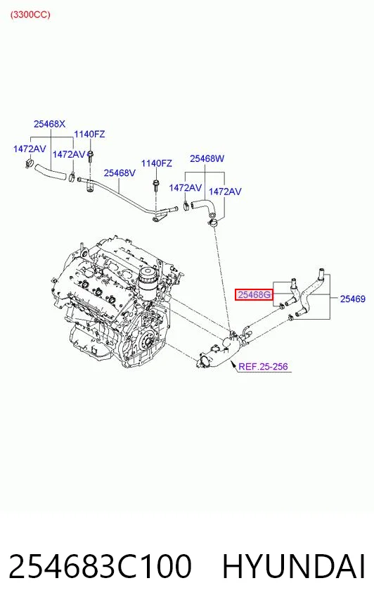 254683C100 Hyundai/Kia 