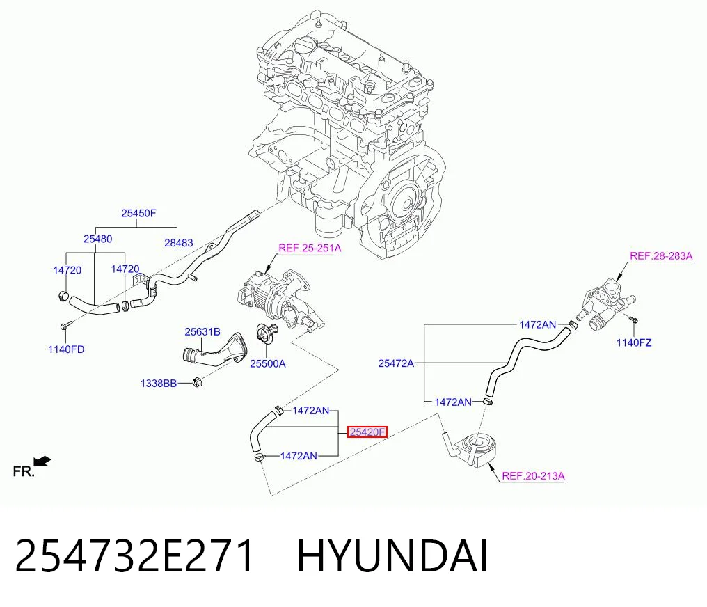 254732E271 Hyundai/Kia 