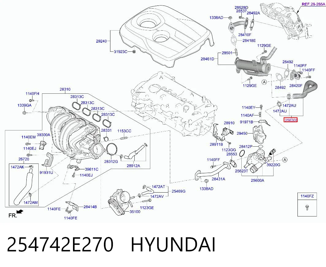 254742E270 Hyundai/Kia 