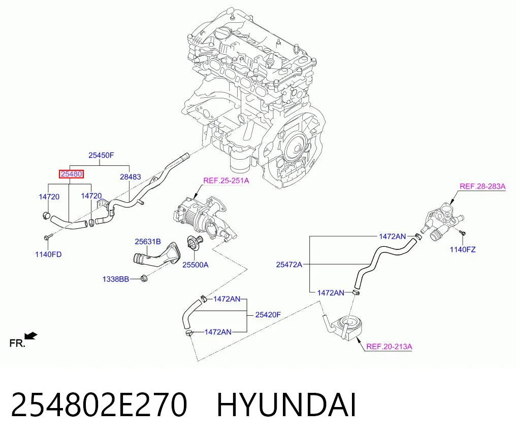 254802E270 Hyundai/Kia 