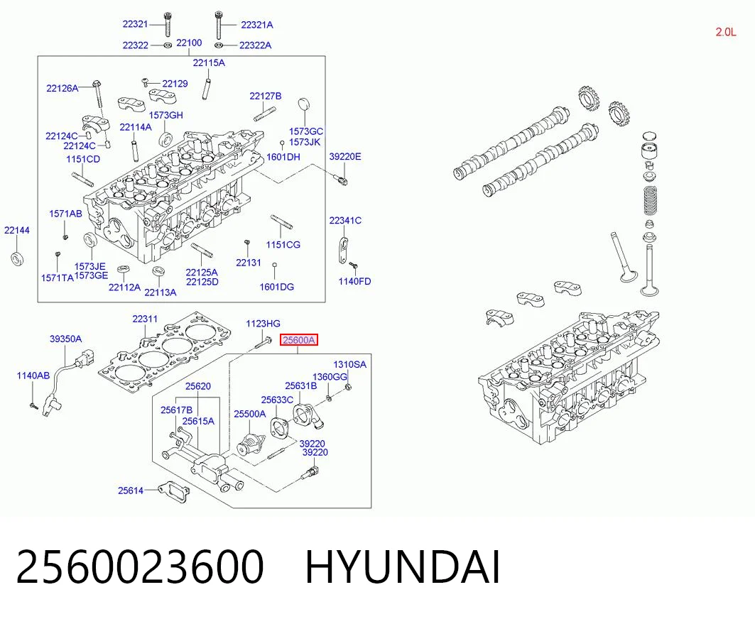 2560023600 Hyundai/Kia 