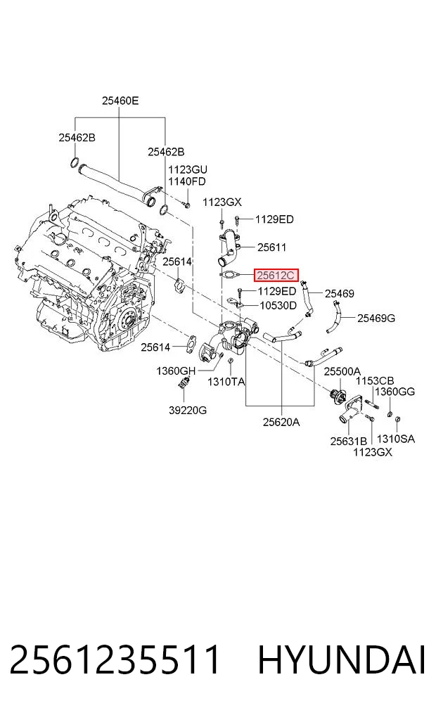 2561235511 Hyundai/Kia 