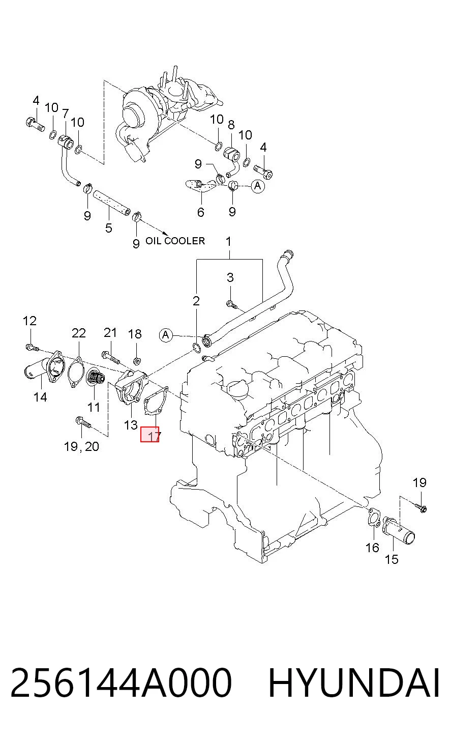 256144A000 Hyundai/Kia