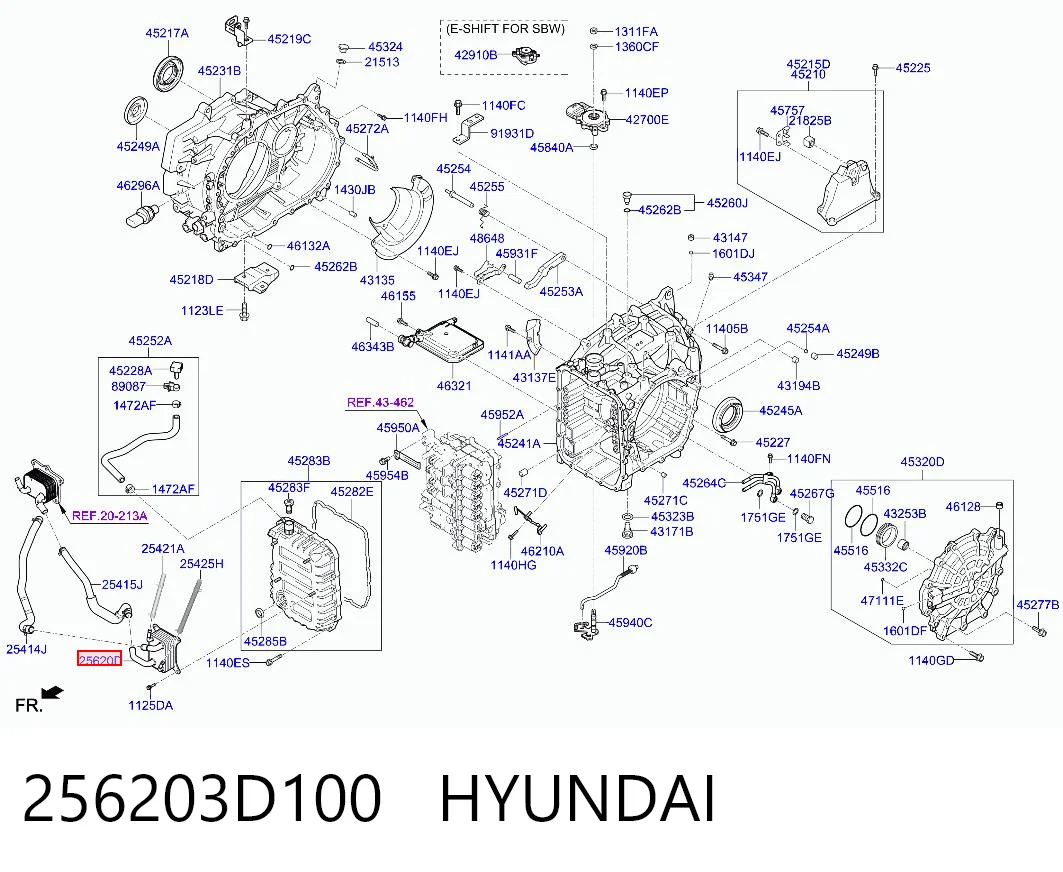 256203D100 Hyundai/Kia 