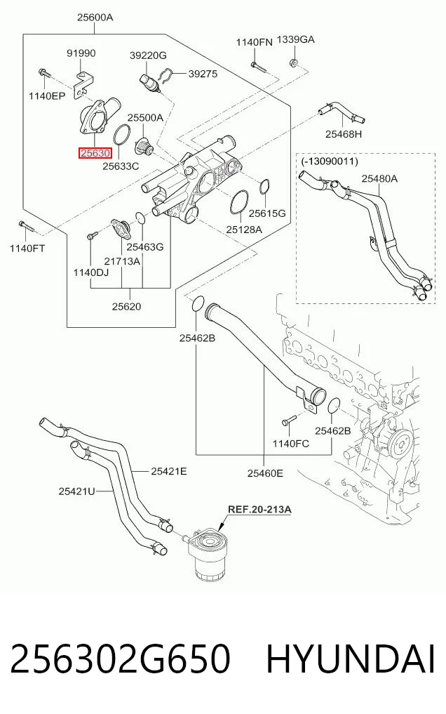 256302G650 Hyundai/Kia 
