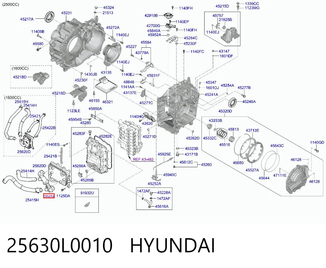 25630L0010 Hyundai/Kia 