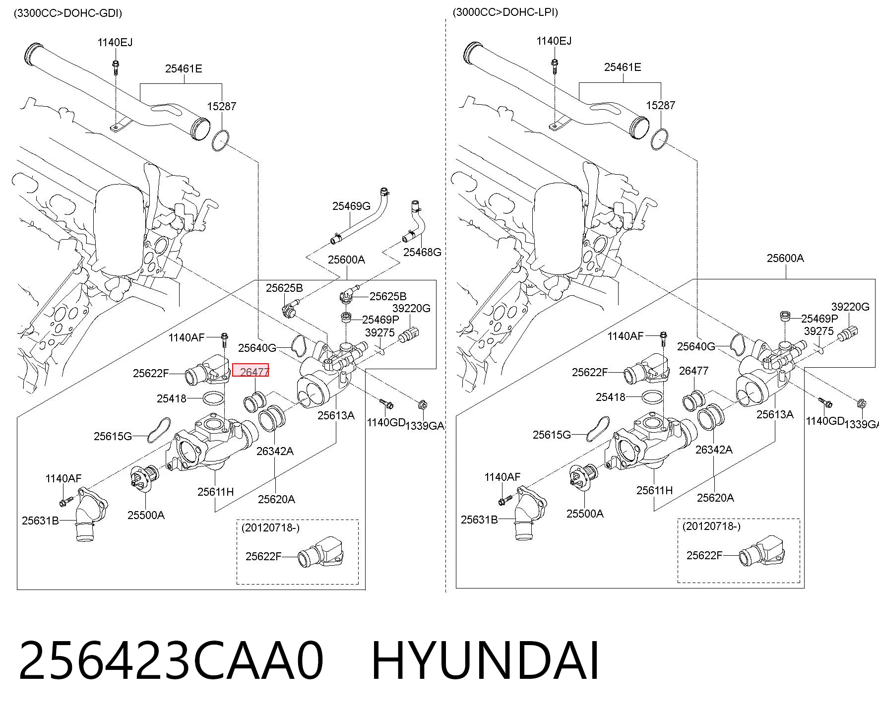 256423CAA0 Hyundai/Kia 