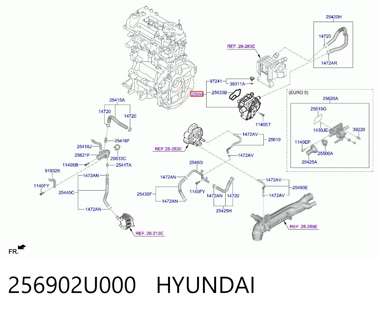 256902U000 Hyundai/Kia 