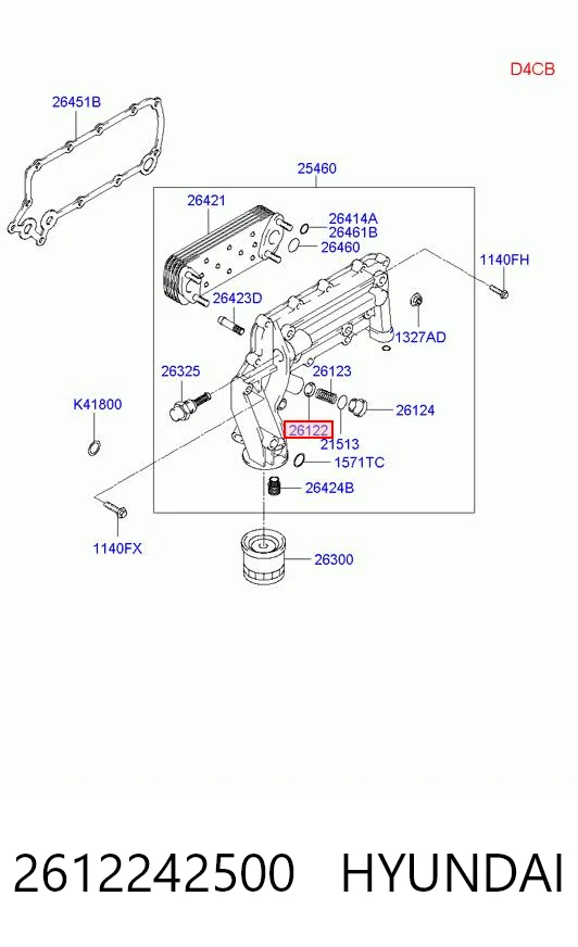 2612221000 Chrysler 