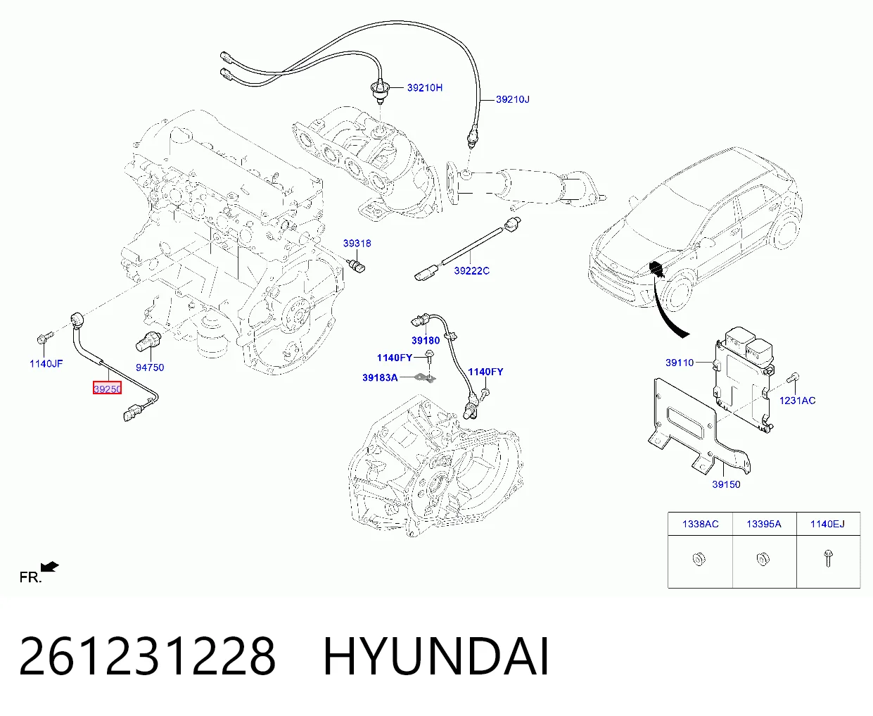Купить 261231228 Bosch Датчик детонации