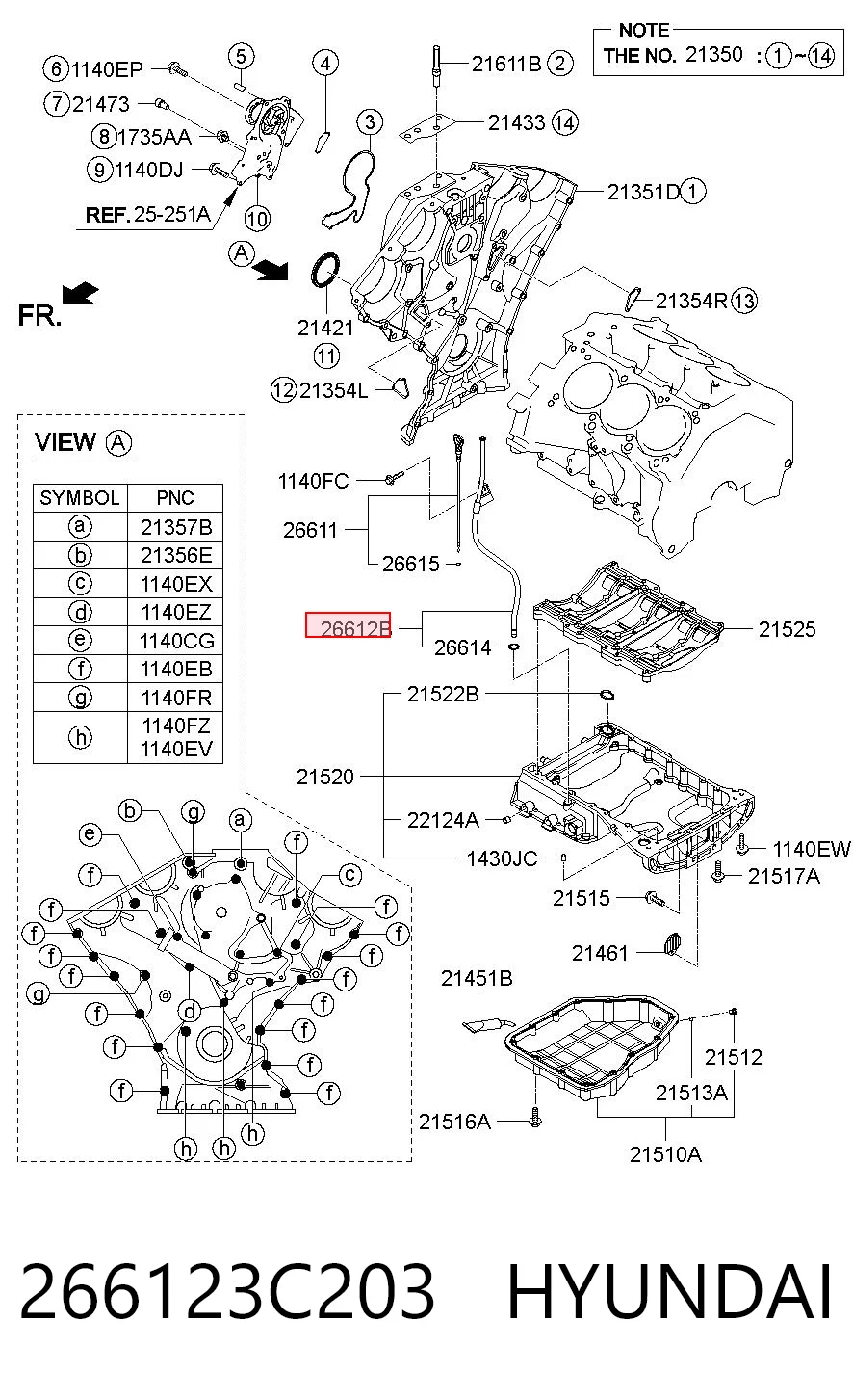 266123C203 Hyundai/Kia 