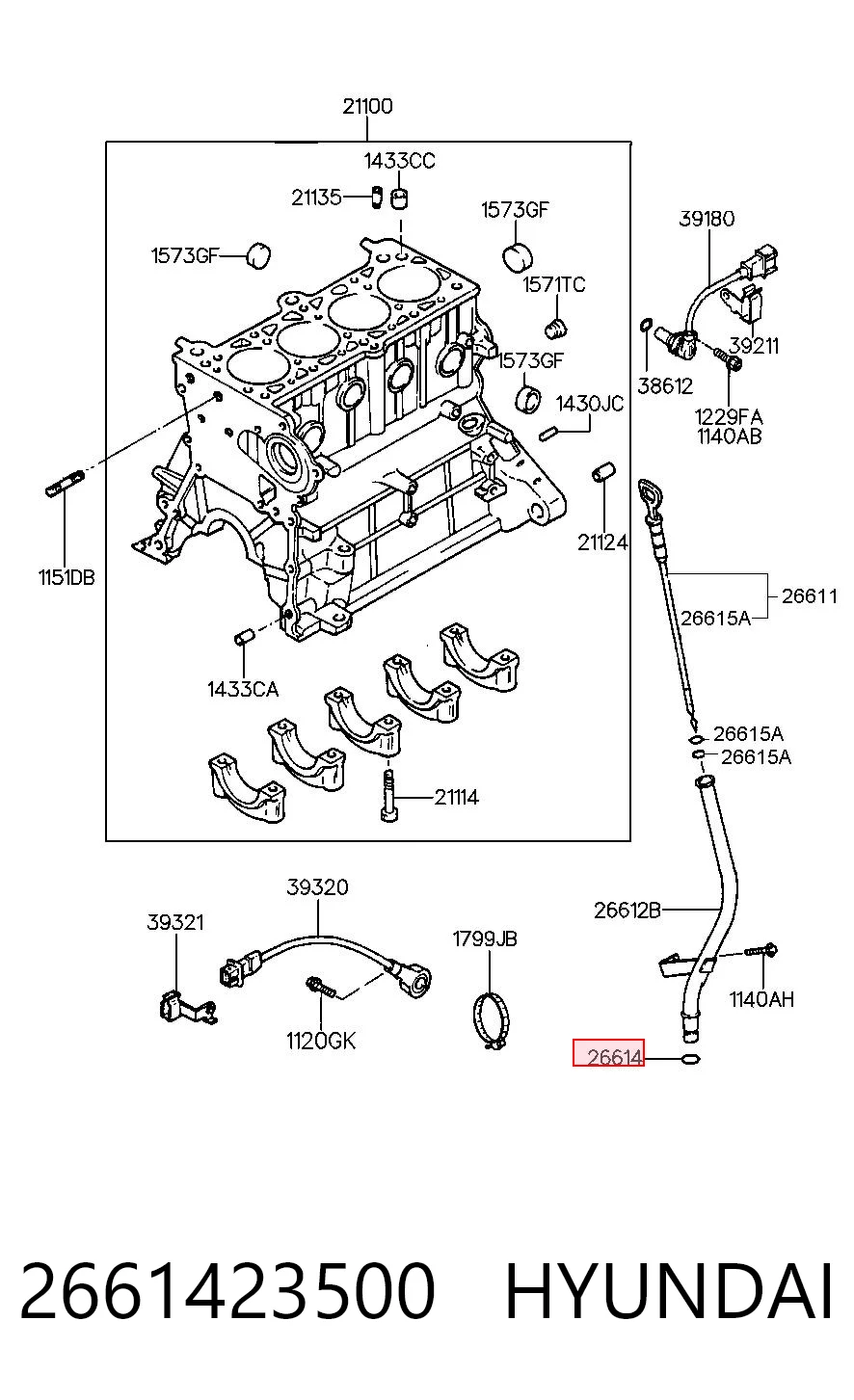2661423500 Hyundai/Kia 