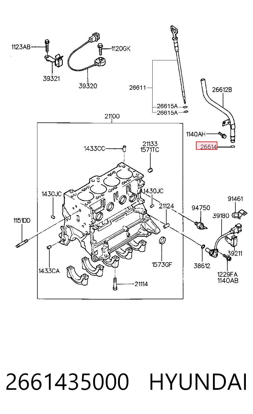 2661435000 Hyundai/Kia 