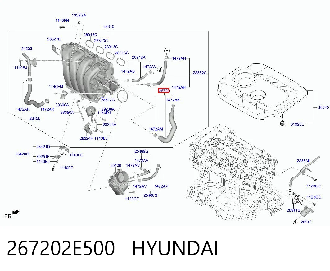 267202E500 Hyundai/Kia 