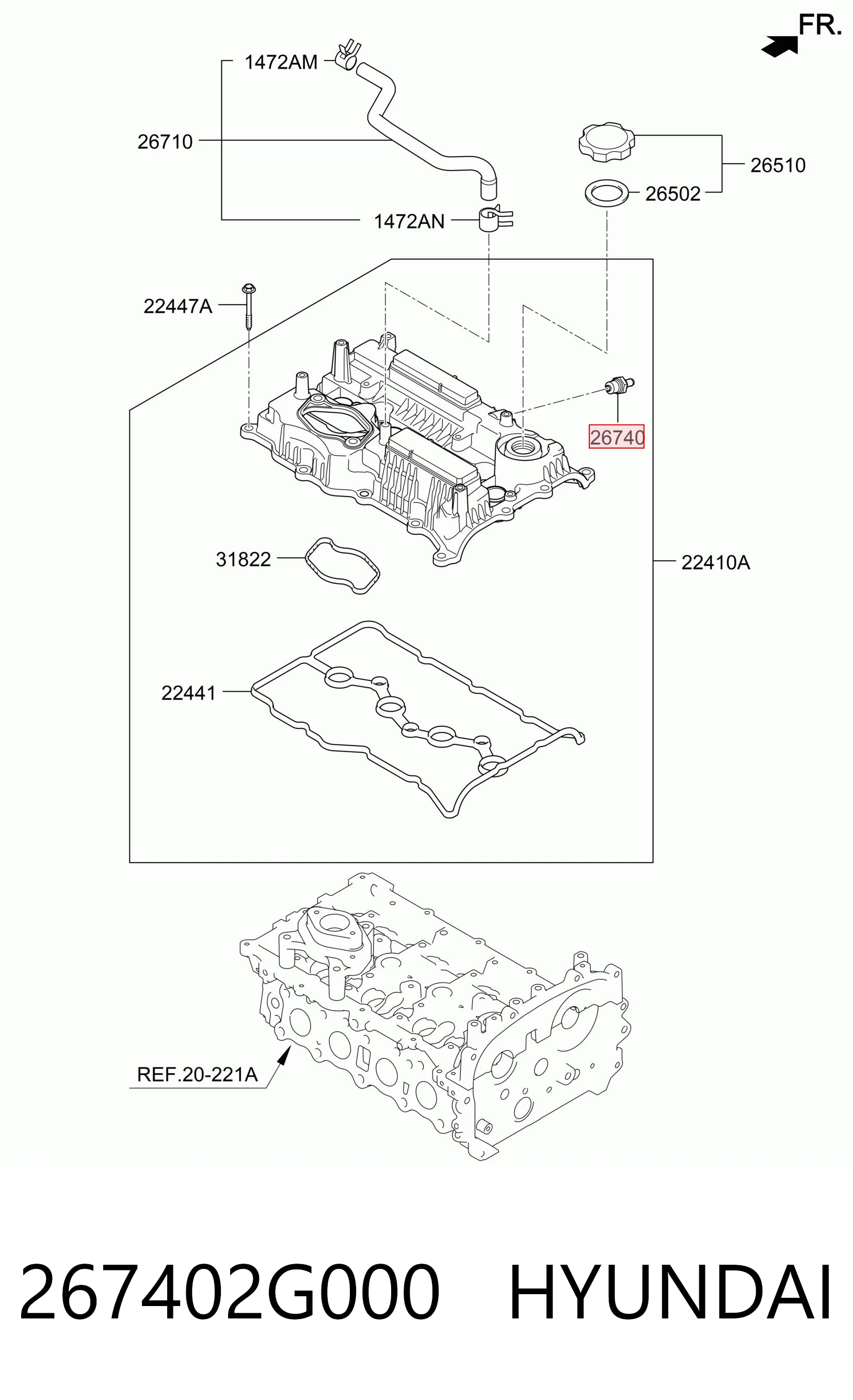 Датчик газов картера AND 3F103104 цена, от 2.93 USD