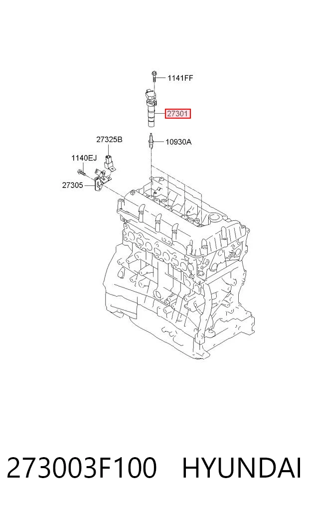 273003F100 Hyundai/Kia Катушка зажигания